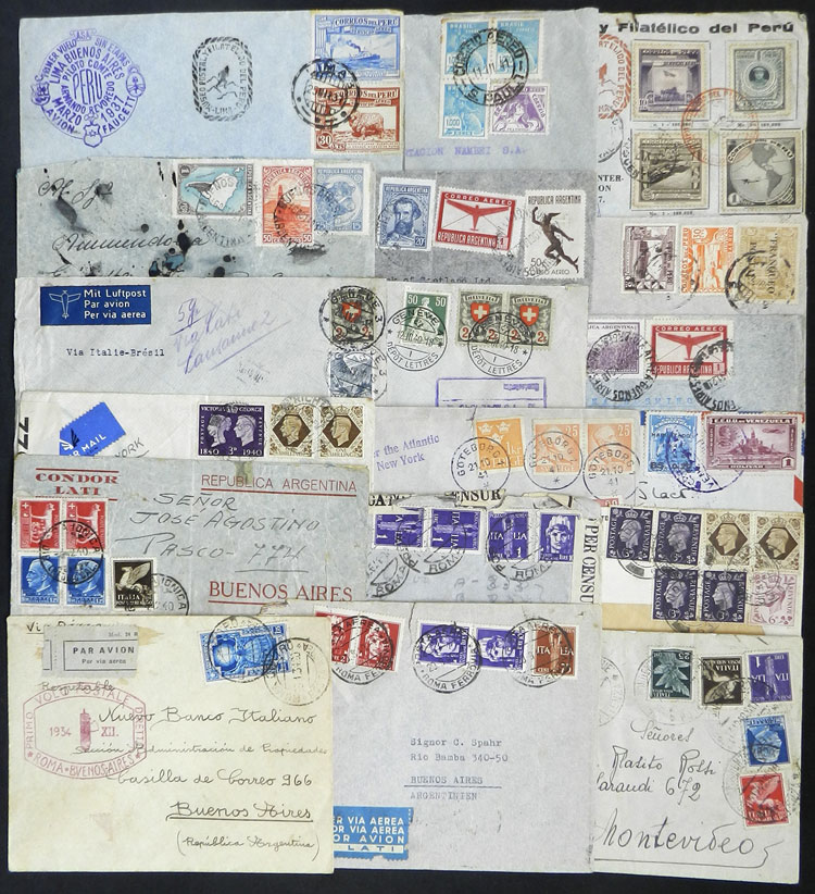 Lot 2393 - worldwide postal history - Guillermo Jalil - Philatino Auction # 2629 WORLDWIDE + ARGENTINA: General August auction Lot 2393 - worldwide postal history - Guillermo Jalil - Philatino Auction # 2629 WORLDWIDE + ARGENTINA: General August auction