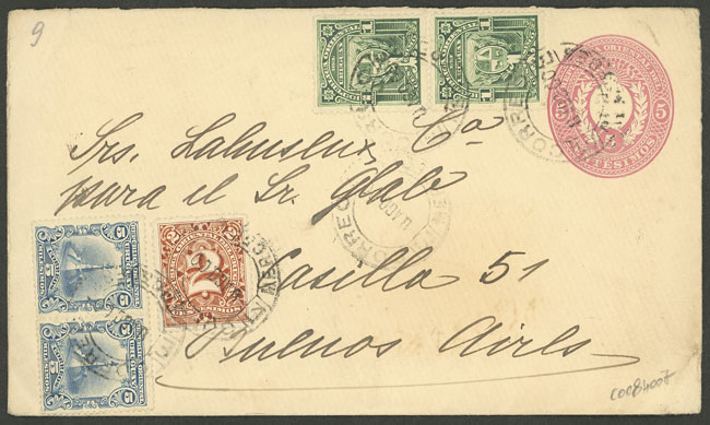 Lot 2489 - Uruguay postal history - Guillermo Jalil - Philatino Auction # 2629 WORLDWIDE + ARGENTINA: General August auction Lot 2489 - Uruguay postal history - Guillermo Jalil - Philatino Auction # 2629 WORLDWIDE + ARGENTINA: General August auction