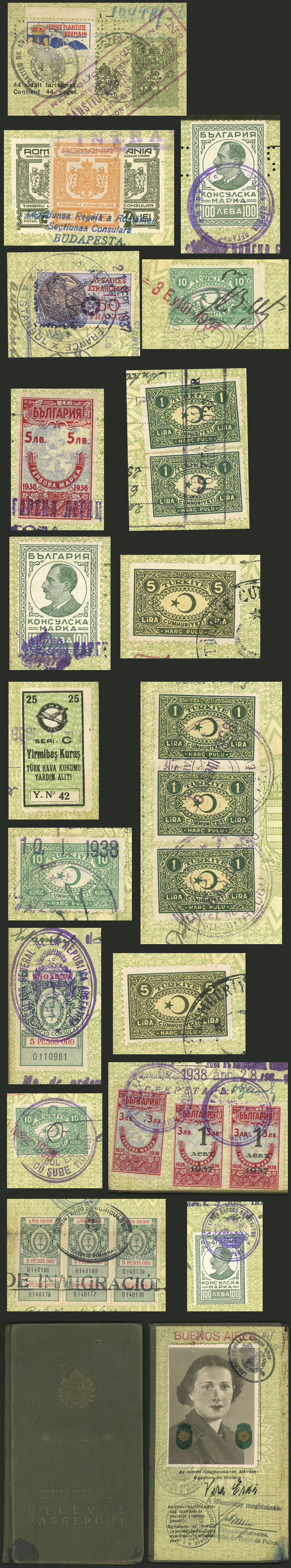 Lot 1615 - Hungary other items -  Guillermo Jalil - Philatino Auction # 2629 WORLDWIDE + ARGENTINA: General August auction