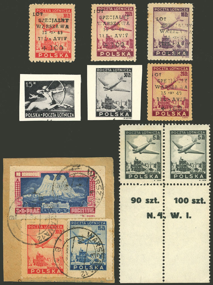 Lot 2098 - Poland airmail - Guillermo Jalil - Philatino Auction # 2629 WORLDWIDE + ARGENTINA: General August auction Lot 2098 - Poland airmail - Guillermo Jalil - Philatino Auction # 2629 WORLDWIDE + ARGENTINA: General August auction