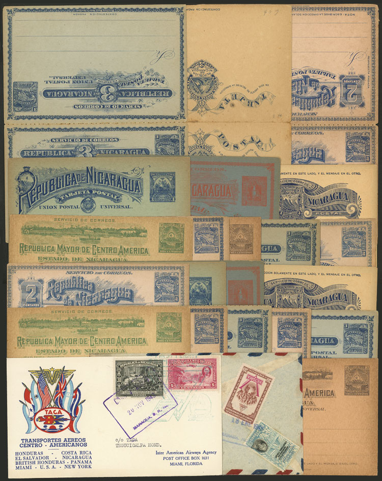 Lot 1901 - nicaragua Lots and Collections - Guillermo Jalil - Philatino Auction # 2629 WORLDWIDE + ARGENTINA: General August auction Lot 1901 - nicaragua Lots and Collections - Guillermo Jalil - Philatino Auction # 2629 WORLDWIDE + ARGENTINA: General August auction