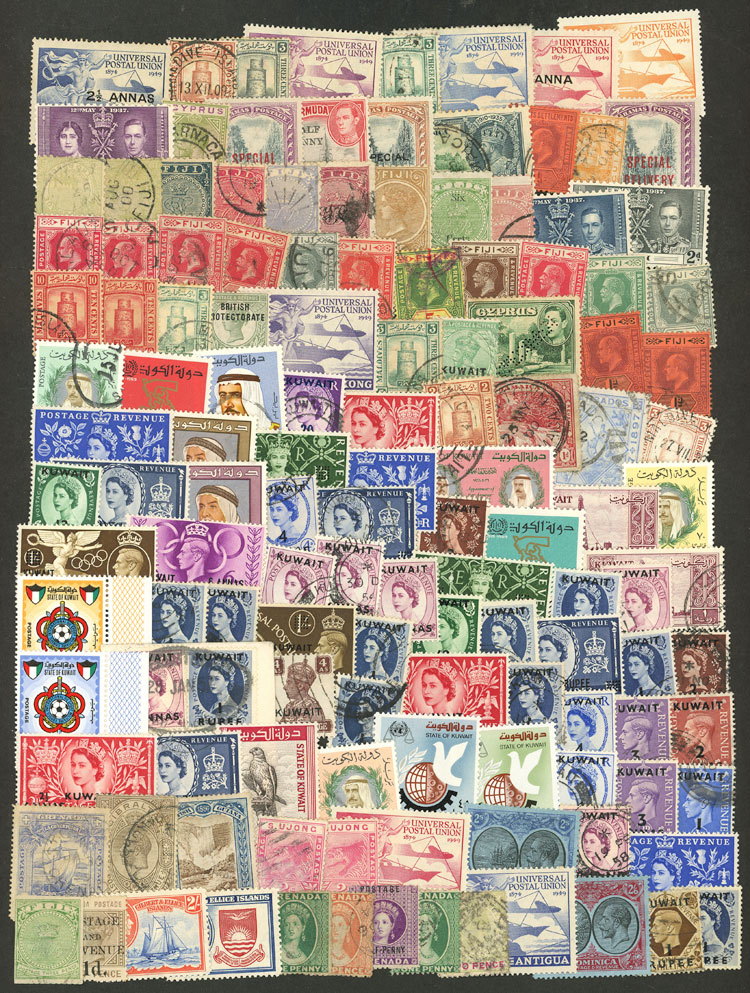Lot 1107 - british colonies Lots and Collections -  Guillermo Jalil - Philatino Auction # 2629 WORLDWIDE + ARGENTINA: General August auction