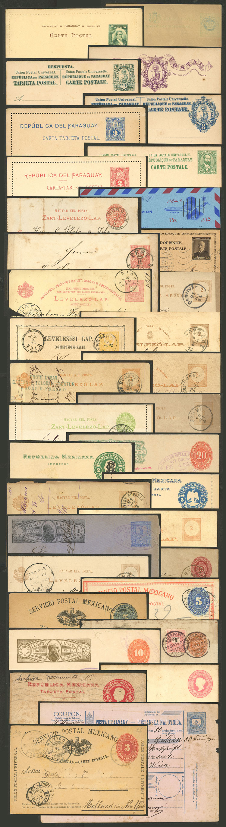 Lot 2383 - worldwide postal stationeries - Guillermo Jalil - Philatino Auction # 2629 WORLDWIDE + ARGENTINA: General August auction Lot 2383 - worldwide postal stationeries - Guillermo Jalil - Philatino Auction # 2629 WORLDWIDE + ARGENTINA: General August auction