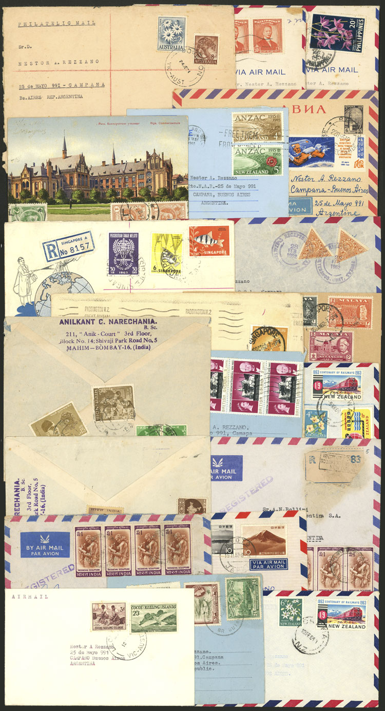 Lot 2405 - worldwide postal history - Guillermo Jalil - Philatino Auction # 2629 WORLDWIDE + ARGENTINA: General August auction Lot 2405 - worldwide postal history - Guillermo Jalil - Philatino Auction # 2629 WORLDWIDE + ARGENTINA: General August auction