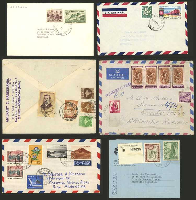 Lot 2405 - worldwide postal history -  Guillermo Jalil - Philatino Auction # 2629 WORLDWIDE + ARGENTINA: General August auction