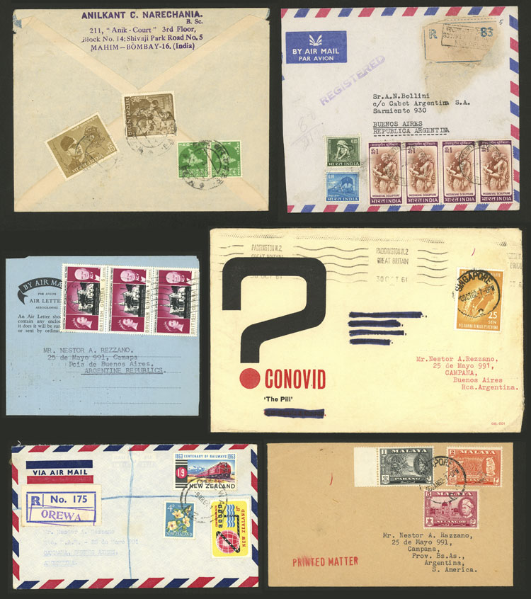Lot 2405 - worldwide postal history -  Guillermo Jalil - Philatino Auction # 2629 WORLDWIDE + ARGENTINA: General August auction