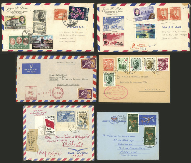 Lot 2405 - worldwide postal history -  Guillermo Jalil - Philatino Auction # 2629 WORLDWIDE + ARGENTINA: General August auction