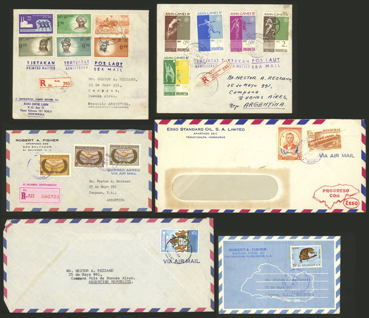 Lot 2405 - worldwide postal history -  Guillermo Jalil - Philatino Auction # 2629 WORLDWIDE + ARGENTINA: General August auction