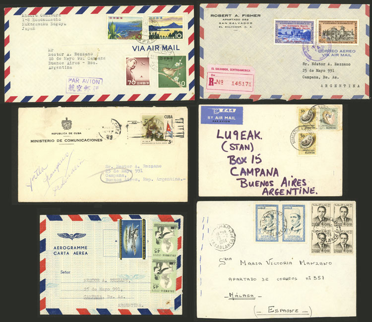 Lot 2405 - worldwide postal history -  Guillermo Jalil - Philatino Auction # 2629 WORLDWIDE + ARGENTINA: General August auction