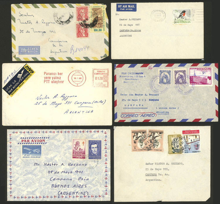Lot 2405 - worldwide postal history -  Guillermo Jalil - Philatino Auction # 2629 WORLDWIDE + ARGENTINA: General August auction