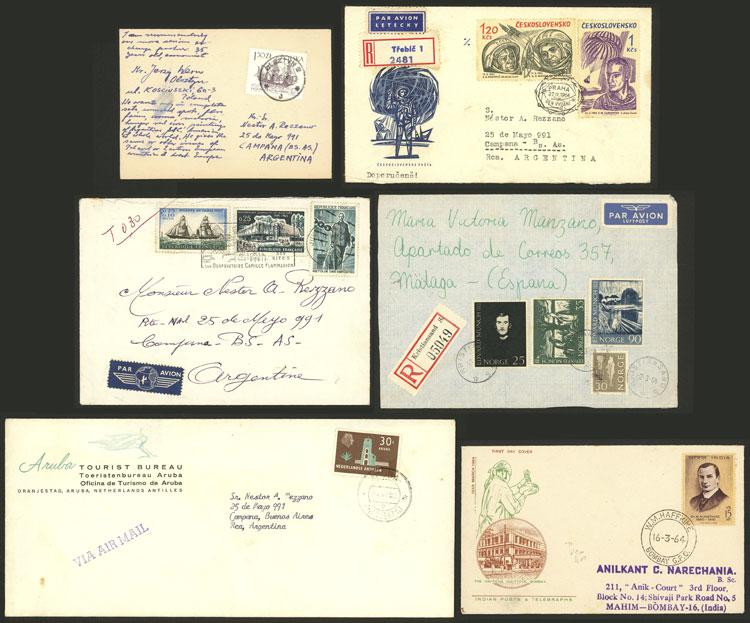 Lot 2405 - worldwide postal history -  Guillermo Jalil - Philatino Auction # 2629 WORLDWIDE + ARGENTINA: General August auction