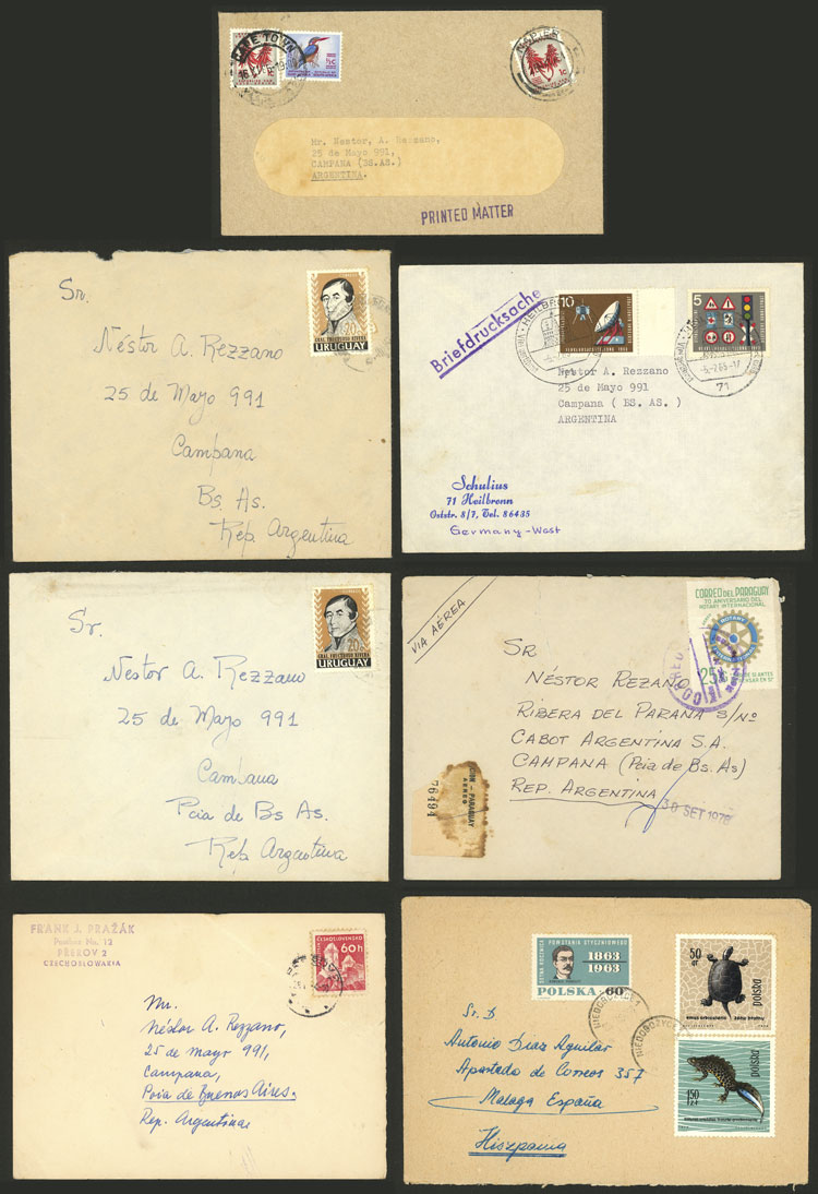 Lot 2405 - worldwide postal history -  Guillermo Jalil - Philatino Auction # 2629 WORLDWIDE + ARGENTINA: General August auction