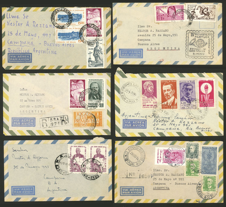Lot 2405 - worldwide postal history -  Guillermo Jalil - Philatino Auction # 2629 WORLDWIDE + ARGENTINA: General August auction