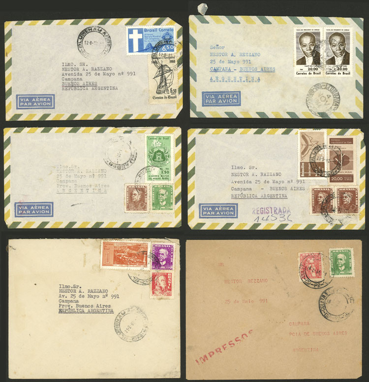 Lot 2405 - worldwide postal history -  Guillermo Jalil - Philatino Auction # 2629 WORLDWIDE + ARGENTINA: General August auction