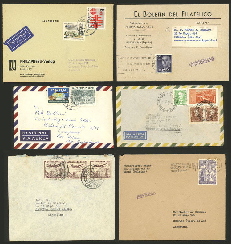 Lot 2405 - worldwide postal history -  Guillermo Jalil - Philatino Auction # 2629 WORLDWIDE + ARGENTINA: General August auction