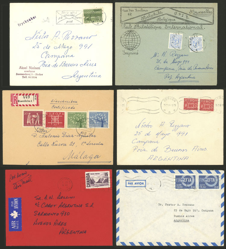 Lot 2405 - worldwide postal history -  Guillermo Jalil - Philatino Auction # 2629 WORLDWIDE + ARGENTINA: General August auction