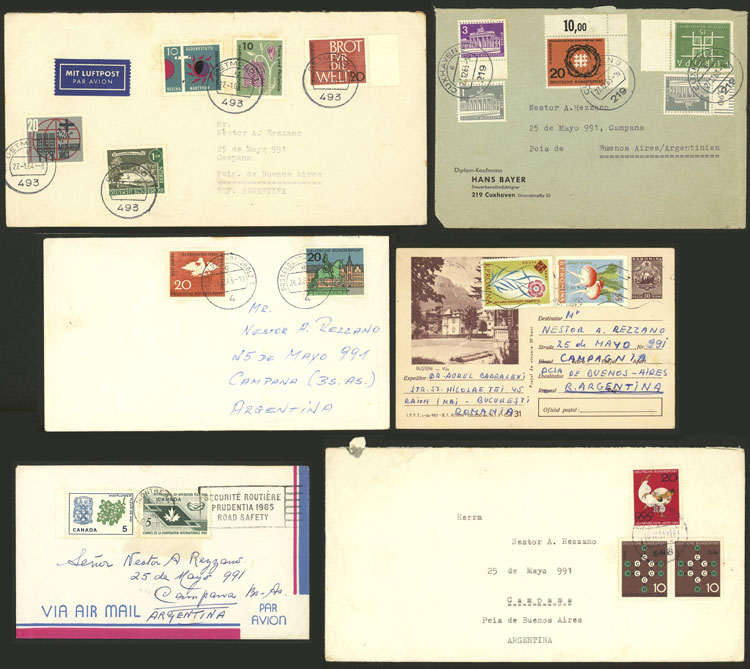 Lot 2405 - worldwide postal history -  Guillermo Jalil - Philatino Auction # 2629 WORLDWIDE + ARGENTINA: General August auction