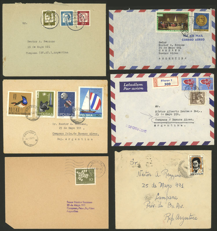 Lot 2405 - worldwide postal history -  Guillermo Jalil - Philatino Auction # 2629 WORLDWIDE + ARGENTINA: General August auction