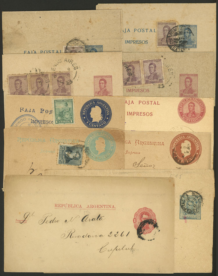 Lot 436 - Argentina postal stationeries - Guillermo Jalil - Philatino Auction # 2629 WORLDWIDE + ARGENTINA: General August auction Lot 436 - Argentina postal stationeries - Guillermo Jalil - Philatino Auction # 2629 WORLDWIDE + ARGENTINA: General August auction
