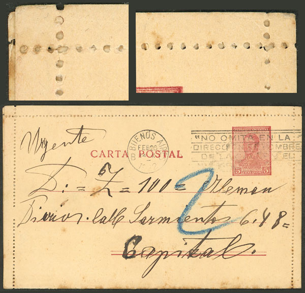 Lot 432 - Argentina postal stationeries - Guillermo Jalil - Philatino Auction # 2629 WORLDWIDE + ARGENTINA: General August auction Lot 432 - Argentina postal stationeries - Guillermo Jalil - Philatino Auction # 2629 WORLDWIDE + ARGENTINA: General August auction