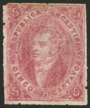 Lot 289 - Argentina rivadavias -  Guillermo Jalil - Philatino Auction # 2629 WORLDWIDE + ARGENTINA: General August auction