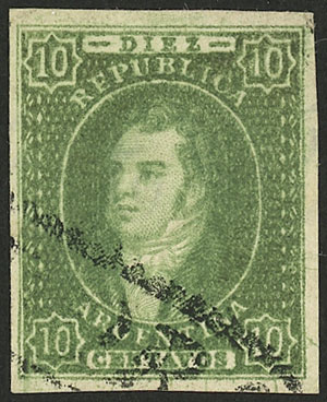 Lot 283 - Argentina rivadavias -  Guillermo Jalil - Philatino Auction # 2629 WORLDWIDE + ARGENTINA: General August auction