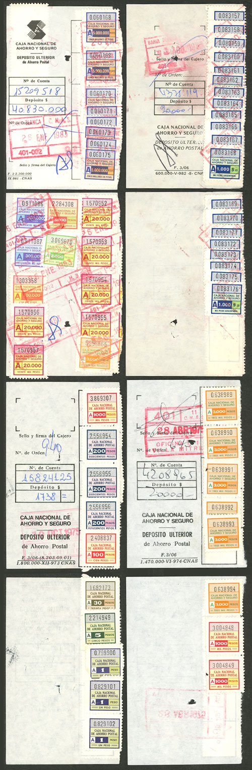 Lot 567 - Argentina revenue stamps - Guillermo Jalil - Philatino Auction # 2629 WORLDWIDE + ARGENTINA: General August auction Lot 567 - Argentina revenue stamps - Guillermo Jalil - Philatino Auction # 2629 WORLDWIDE + ARGENTINA: General August auction