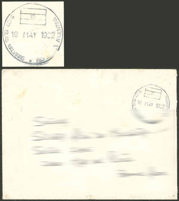 Lot 1832 - falkland islands/malvinas POSTAL HISTORY - FALKLANDS WAR - Guillermo Jalil - Philatino Auction # 2629 WORLDWIDE + ARGENTINA: General August auction Lot 1832 - falkland islands/malvinas POSTAL HISTORY - FALKLANDS WAR - Guillermo Jalil - Philatino Auction # 2629 WORLDWIDE + ARGENTINA: General August auction