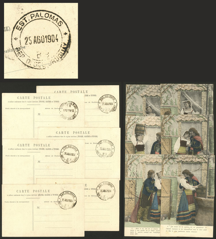 Lot 2493 - Uruguay postal history - Guillermo Jalil - Philatino Auction # 2629 WORLDWIDE + ARGENTINA: General August auction Lot 2493 - Uruguay postal history - Guillermo Jalil - Philatino Auction # 2629 WORLDWIDE + ARGENTINA: General August auction