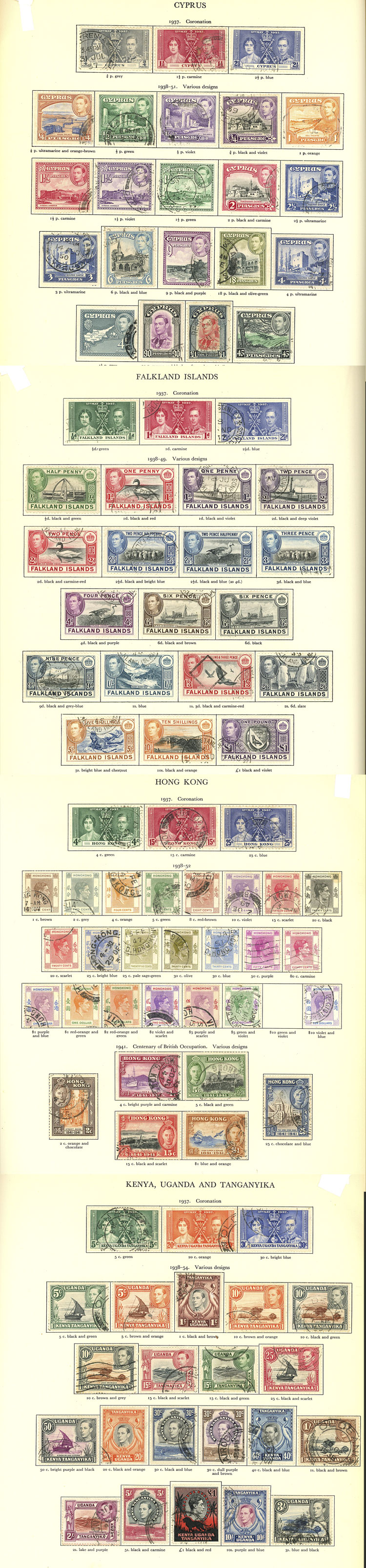 Lot 1113 - british colonies Lots and Collections -  Guillermo Jalil - Philatino Auction # 2629 WORLDWIDE + ARGENTINA: General August auction