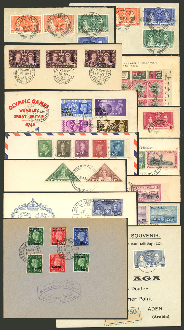 Lot 1103 - british colonies postal history -  Guillermo Jalil - Philatino Auction # 2629 WORLDWIDE + ARGENTINA: General August auction