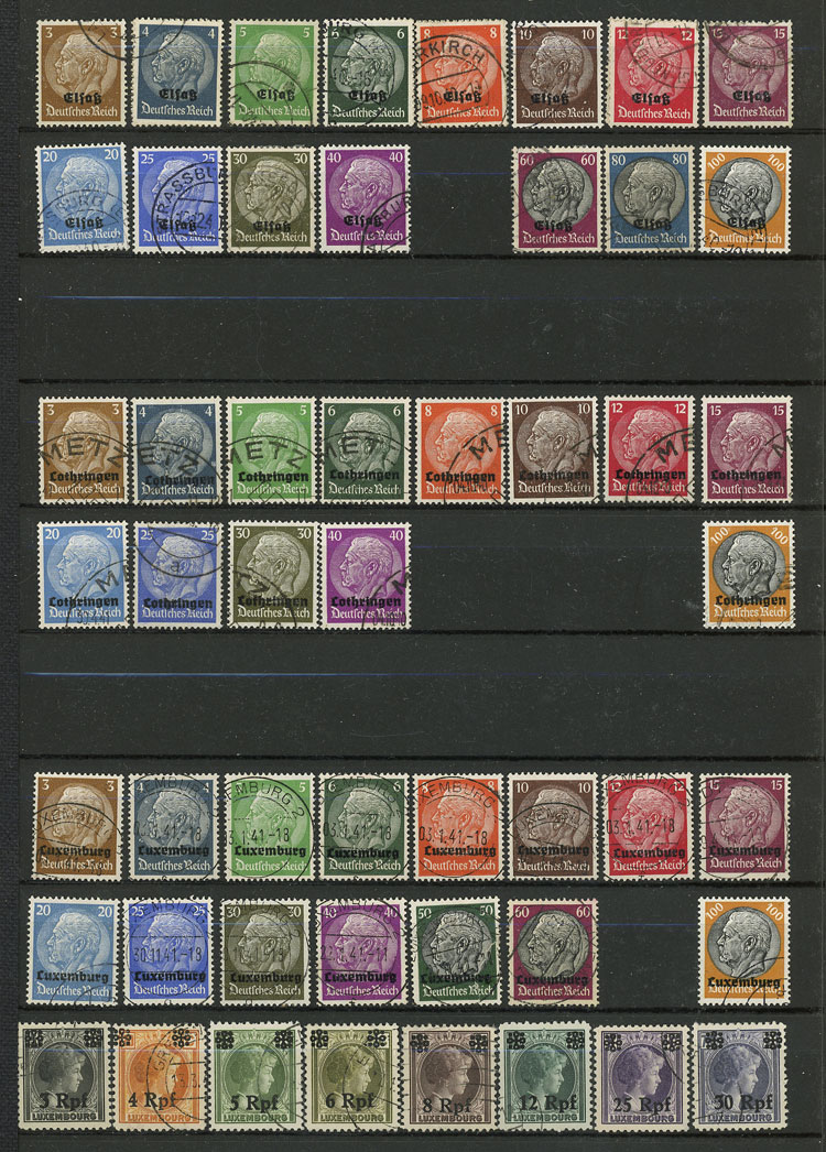 Lot 135 - germany Lots and Collections - Guillermo Jalil - Philatino Auction # 2629 WORLDWIDE + ARGENTINA: General August auction Lot 135 - germany Lots and Collections - Guillermo Jalil - Philatino Auction # 2629 WORLDWIDE + ARGENTINA: General August auction