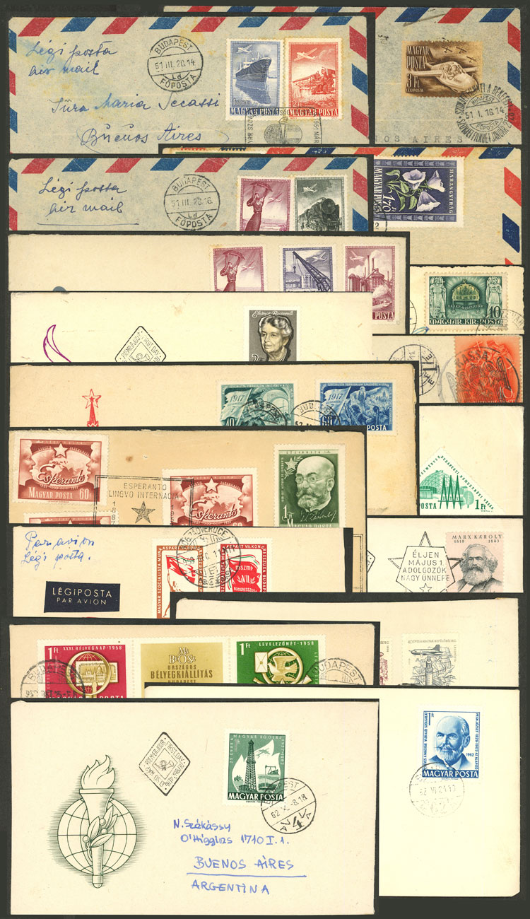 Lot 1610 - Hungary Lots and Collections -  Guillermo Jalil - Philatino Auction # 2629 WORLDWIDE + ARGENTINA: General August auction
