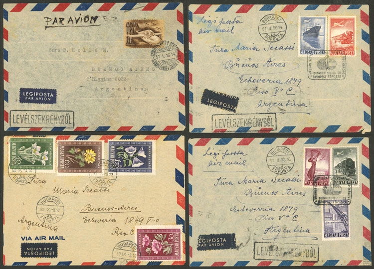 Lot 1610 - Hungary Lots and Collections -  Guillermo Jalil - Philatino Auction # 2629 WORLDWIDE + ARGENTINA: General August auction