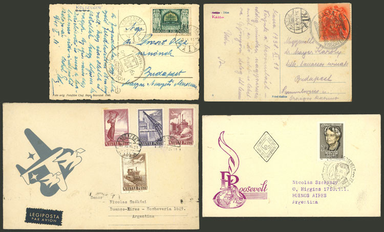 Lot 1610 - Hungary Lots and Collections -  Guillermo Jalil - Philatino Auction # 2629 WORLDWIDE + ARGENTINA: General August auction