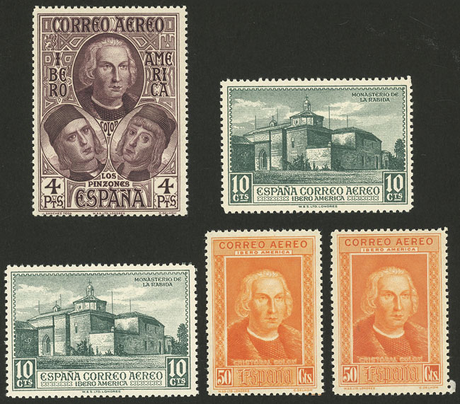 Lot 1314 - Spain airmail - Guillermo Jalil - Philatino Auction # 2629 WORLDWIDE + ARGENTINA: General August auction Lot 1314 - Spain airmail - Guillermo Jalil - Philatino Auction # 2629 WORLDWIDE + ARGENTINA: General August auction