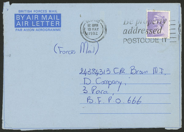 Lot 1834 - falkland islands/malvinas POSTAL HISTORY - FALKLANDS WAR - Guillermo Jalil - Philatino Auction # 2629 WORLDWIDE + ARGENTINA: General August auction Lot 1834 - falkland islands/malvinas POSTAL HISTORY - FALKLANDS WAR - Guillermo Jalil - Philatino Auction # 2629 WORLDWIDE + ARGENTINA: General August auction