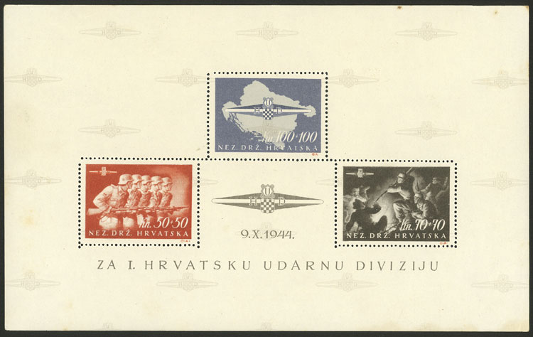 Lot 1134 - Croatia souvenir sheets - Guillermo Jalil - Philatino Auction # 2629 WORLDWIDE + ARGENTINA: General August auction Lot 1134 - Croatia souvenir sheets - Guillermo Jalil - Philatino Auction # 2629 WORLDWIDE + ARGENTINA: General August auction