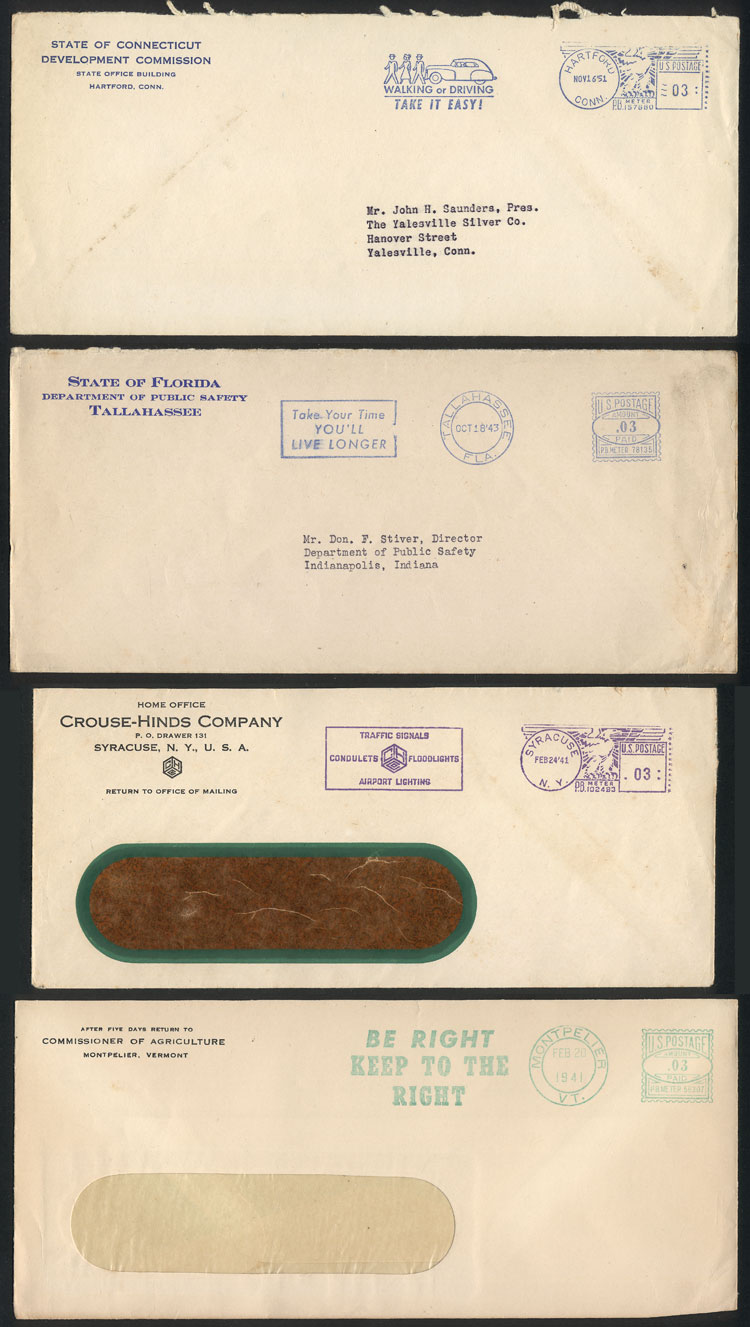 Lot 5 - TOPIC CARS - TRAFFIC SAFETY postal history -  Guillermo Jalil - Philatino Auction # 2629 WORLDWIDE + ARGENTINA: General August auction