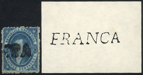 Lot 284 - Argentina rivadavias -  Guillermo Jalil - Philatino Auction # 2629 WORLDWIDE + ARGENTINA: General August auction