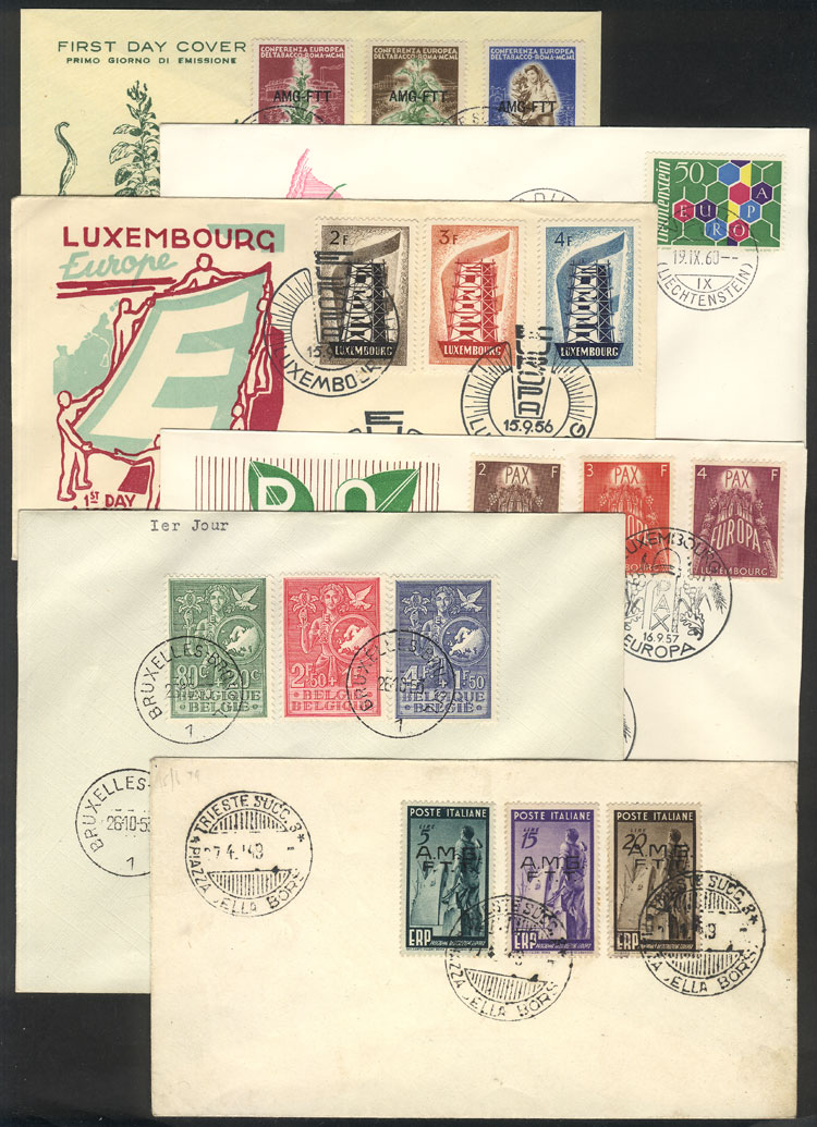 Lot 13 - topic europa Lots and Collections - Guillermo Jalil - Philatino Auction # 2629 WORLDWIDE + ARGENTINA: General August auction Lot 13 - topic europa Lots and Collections - Guillermo Jalil - Philatino Auction # 2629 WORLDWIDE + ARGENTINA: General August auction