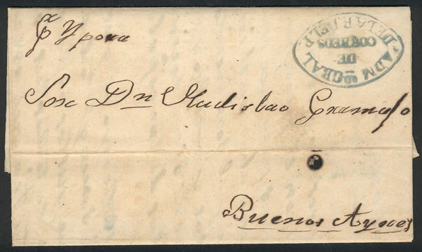 Lot 1944 - Paraguay postal history -  Guillermo Jalil - Philatino Auction # 2629 WORLDWIDE + ARGENTINA: General August auction