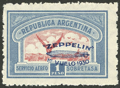 Lot 385 - Argentina airmail - Guillermo Jalil - Philatino Auction # 2629 WORLDWIDE + ARGENTINA: General August auction Lot 385 - Argentina airmail - Guillermo Jalil - Philatino Auction # 2629 WORLDWIDE + ARGENTINA: General August auction