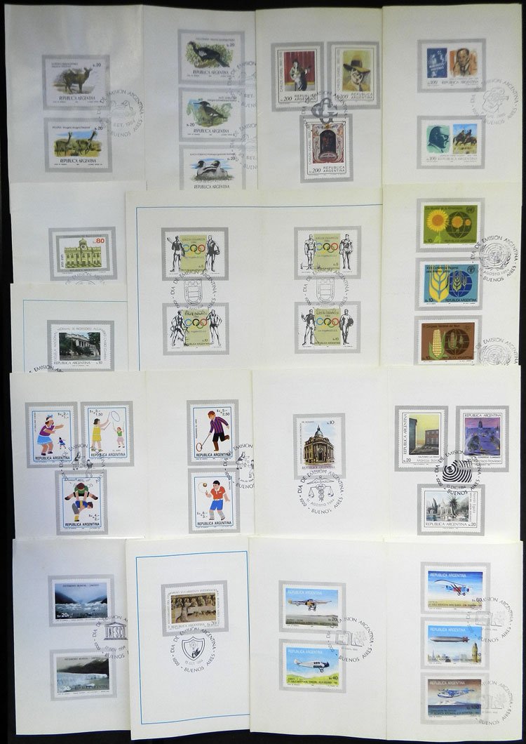 Lot 1192 - Argentina Lots and Collections -  Guillermo Jalil - Philatino Auction # 2632 ARGENTINA: Great general auction with very low starts!