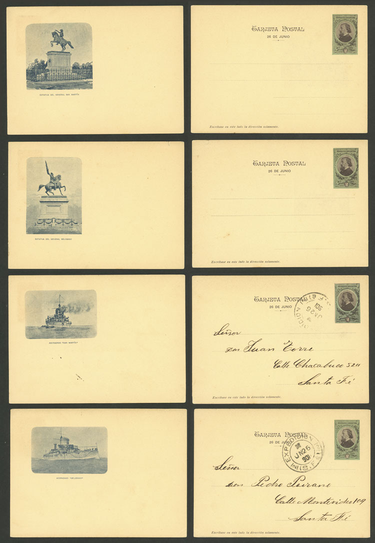 Lot 1042 - Argentina postal stationeries - Guillermo Jalil - Philatino Auction # 2632 ARGENTINA: Great general auction with very low starts! Lot 1042 - Argentina postal stationeries - Guillermo Jalil - Philatino Auction # 2632 ARGENTINA: Great general auction with very low starts!