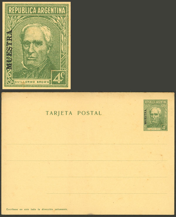 Lot 1046 - Argentina postal stationeries - Guillermo Jalil - Philatino Auction # 2632 ARGENTINA: Great general auction with very low starts! Lot 1046 - Argentina postal stationeries - Guillermo Jalil - Philatino Auction # 2632 ARGENTINA: Great general auction with very low starts!