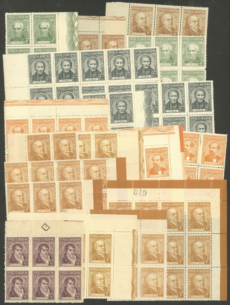 Lot 1185 - Argentina Lots and Collections -  Guillermo Jalil - Philatino Auction # 2632 ARGENTINA: Great general auction with very low starts!