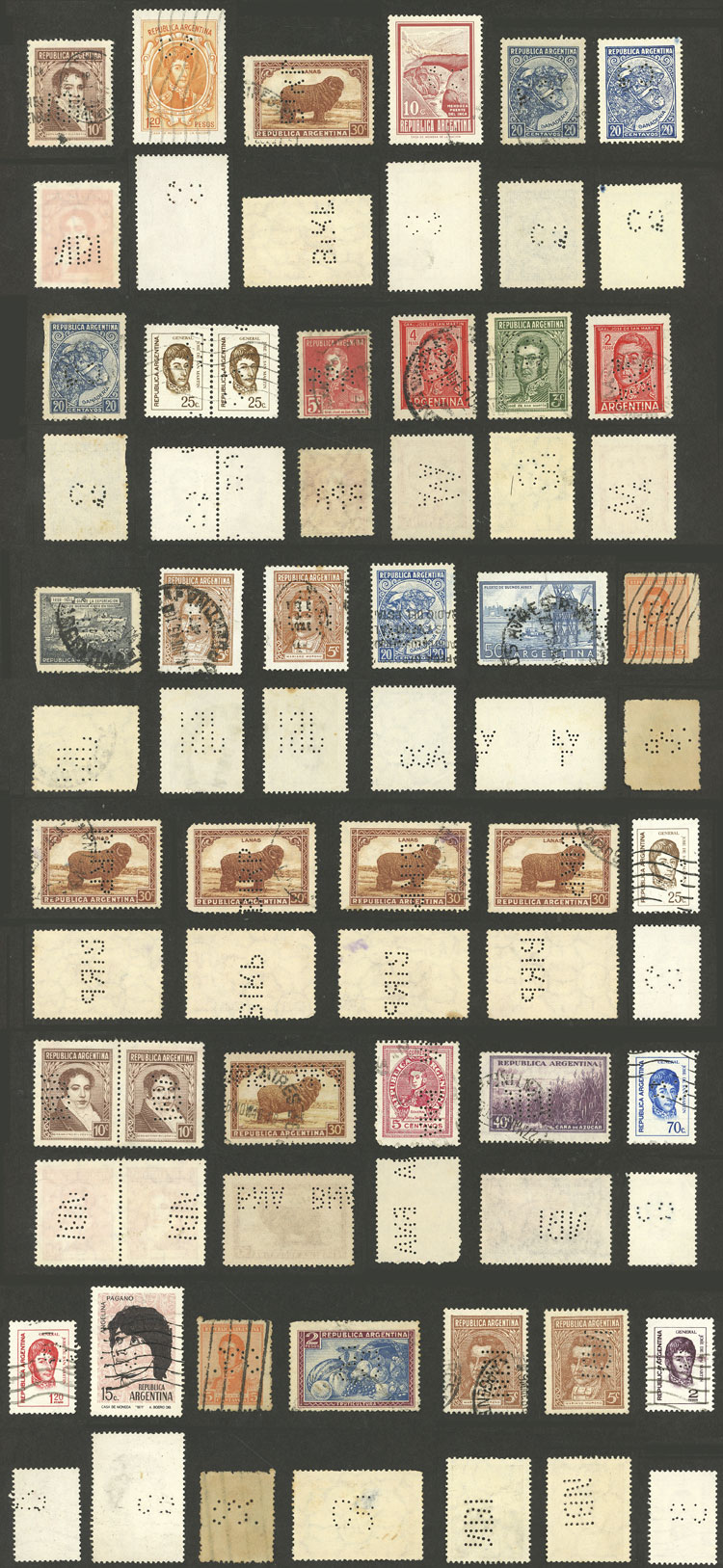 Lot 1183 - Argentina Lots and Collections -  Guillermo Jalil - Philatino Auction # 2632 ARGENTINA: Great general auction with very low starts!