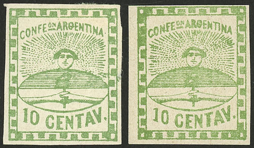 Lot 39 - Argentina confederation - Guillermo Jalil - Philatino Auction # 2632 ARGENTINA: Great general auction with very low starts! Lot 39 - Argentina confederation - Guillermo Jalil - Philatino Auction # 2632 ARGENTINA: Great general auction with very low starts!