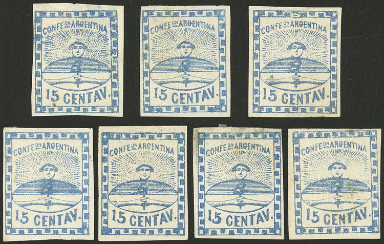 Lot 41 - Argentina confederation - Guillermo Jalil - Philatino Auction # 2632 ARGENTINA: Great general auction with very low starts! Lot 41 - Argentina confederation - Guillermo Jalil - Philatino Auction # 2632 ARGENTINA: Great general auction with very low starts!